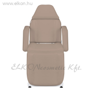 Hidraulikus Kezelőszék / Kezelőágy - modern barna - E-SHOP ELKONcosmetic Kft.