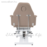 Hidraulikus Kezelőszék / Kezelőágy - modern barna - E-SHOP ELKONcosmetic Kft.