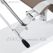 Hidraulikus Kezelőszék / Kezelőágy - modern barna - E-SHOP ELKONcosmetic Kft.