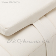 Szempillás Ágy fix vázzal, arany lábbal - fehér - E-SHOP ELKONcosmetic Kft.