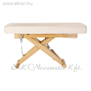 Elektromos Masszázs Ágy 3 motoros - Bézs-világos barna - E-SHOP ELKONcosmetic Kft.