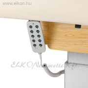 Elektromos Masszázs Ágy 4 motoros, dönthető - Bézs-világos barna - E-SHOP ELKONcosmetic Kft.