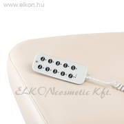 Elektromos Masszázs Ágy 4 motoros, dönthető - Bézs-világos barna - E-SHOP ELKONcosmetic Kft.