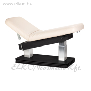 Elektromos Masszázs Ágy 4 motoros, dönthető - Bézs-fekete - E-SHOP ELKONcosmetic Kft.