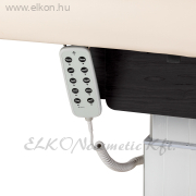 Elektromos Masszázs Ágy 4 motoros, dönthető - Bézs-fekete - E-SHOP ELKONcosmetic Kft.