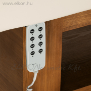 Elektromos Masszázs Ágy 3 motoros - Bézs-közép barna - E-SHOP ELKONcosmetic Kft.