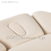 Elektromos Masszázs Ágy 3 motoros - Bézs-barna - E-SHOP ELKONcosmetic Kft.