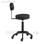 Forgózsámoly Gázrugós, Háttámlás - fekete - E-SHOP ELKONcosmetic Kft.
