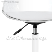 Munkaszék Gázpumpás Ghost - fehér - E-SHOP ELKONcosmetic Kft.