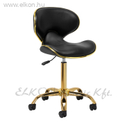 Munkaszék Gázpumpás - fekete-arany - E-SHOP