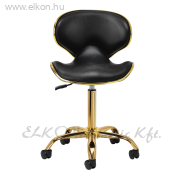 Munkaszék Gázpumpás - fekete-arany - E-SHOP ELKONcosmetic Kft.