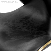 Munkaszék Gázpumpás - fekete-arany - E-SHOP ELKONcosmetic Kft.