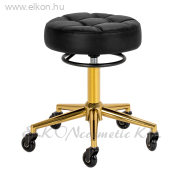 Munkaszék Gázpumpás - fekete-arany - E-SHOP