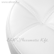 Munkaszék Gázpumpás - fehér-arany - E-SHOP ELKONcosmetic Kft.