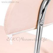Forgózsámoly Gázpumpás, nyerges - rózsaszín-króm - E-SHOP ELKONcosmetic Kft.