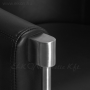 Gabbiano Pumpás Barber / Fodrász Szék Burgos - fekete - E-SHOP ELKONcosmetic Kft.