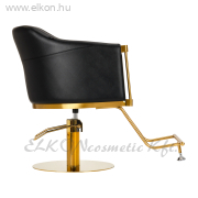 Gabbiano Pumpás Barber / Fodrász Szék Burgos - fekete-arany - E-SHOP ELKONcosmetic Kft.