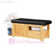 Head Spa Bali Fej-és Hajterápiás Kezelőágy - fekete - E-SHOP
