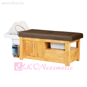 Head Spa Bali Fej-és Hajterápiás Kezelőágy - barna - E-SHOP