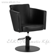 Gabbiano Roma Fodrász Szék - Fekete - E-SHOP