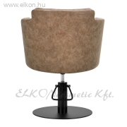 Gabbiano Roma Fodrász Szék - barna - E-SHOP ELKONcosmetic Kft.