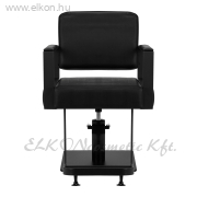 Gabbiano Modena Barber / Fodrász Szék - fekete - E-SHOP ELKONcosmetic Kft.