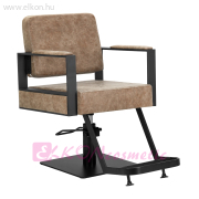 Gabbiano Modena Barber / Fodrász Szék - barna - E-SHOP