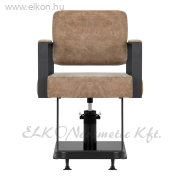 Gabbiano Modena Barber / Fodrász Szék - barna - E-SHOP ELKONcosmetic Kft.