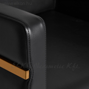 Gabbiano fodrászszék Toledo arany-fekete - E-SHOP ELKONcosmetic Kft.
