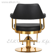 Gabbiano Granda Barber / Fodrász Szék - fekete-arany - E-SHOP ELKONcosmetic Kft.