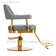 Gabbiano Granda Barber / Fodrász Szék - szürke-arany - E-SHOP ELKONcosmetic Kft.