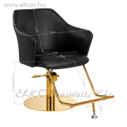 Gabbiano Marbella Barber / Fodrász Szék - fekete - E-SHOP ELKONcosmetic Kft.