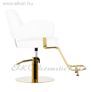 Gabbiano Linz NQ Fodrász Szék - arany-fehér - E-SHOP ELKONcosmetic Kft.