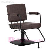 Gabbio Katania Loft Barber / Fodrász Szék, antik bőr hatású - barna - E-SHOP
