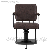 Gabbio Katania Loft Barber / Fodrász Szék, antik bőr hatású - barna - E-SHOP ELKONcosmetic Kft.