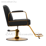Gabbiano Acri Barber / Fodrász Szék arany-fekete - E-SHOP ELKONcosmetic Kft.
