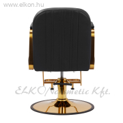 Gabbiano Acri Barber / Fodrász Szék arany-fekete - E-SHOP ELKONcosmetic Kft.