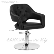 Gabbiano Parma Fodrász Szék - fekete - E-SHOP