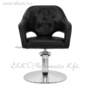 Gabbiano Parma Fodrász Szék - fekete - E-SHOP ELKONcosmetic Kft.