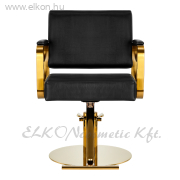 Gabbiano Genua Barber / Fodrász Szék - arany-fekete - E-SHOP ELKONcosmetic Kft.