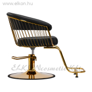 Hair System Lile Barber / Fodrász Szék - arany fekete - E-SHOP ELKONcosmetic Kft.