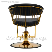 Hair System Lile Barber / Fodrász Szék - arany fekete - E-SHOP ELKONcosmetic Kft.