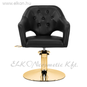 Gabbiano Parma Fodrász Szék - arany-fekete - E-SHOP ELKONcosmetic Kft.