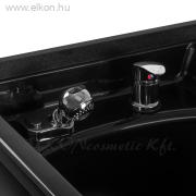 Gabbiano fodrászati / borbély fejmosó állomás fekete - E-SHOP ELKONcosmetic Kft.