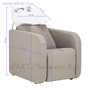 Gabbiano fejmosó fehér-bézs színben - E-SHOP ELKONcosmetic Kft.