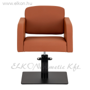Hidraulikus Fodrász Szék terrakotta-fekete - E-SHOP ELKONcosmetic Kft.