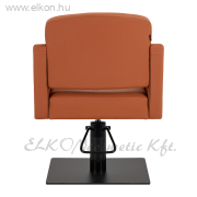 Hidraulikus Fodrász Szék terrakotta-fekete - E-SHOP ELKONcosmetic Kft.