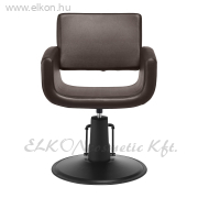 Hidraulikus Fodrász Szék barna-fekete - E-SHOP ELKONcosmetic Kft.