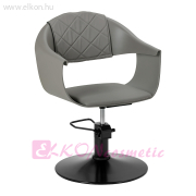 Hair System Halo Fodrász Szék szürke-fekete - E-SHOP