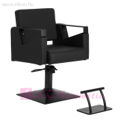 Hair System Duplex Fodrász Szék fekete - E-SHOP